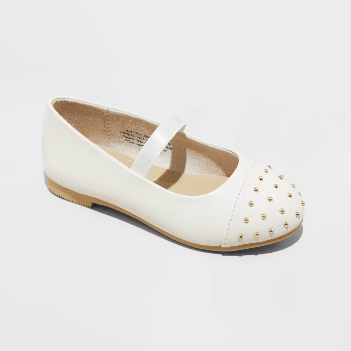 Toddler Ivy Slip-On Ballet Flats - Cat & Jack™ Gold | Target