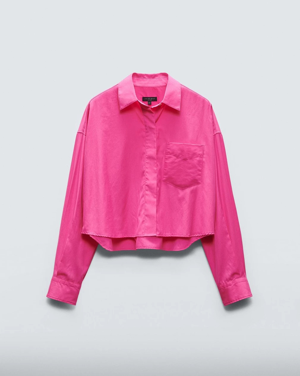Beatrice Cropped Cotton Poplin Shirt | rag & bone