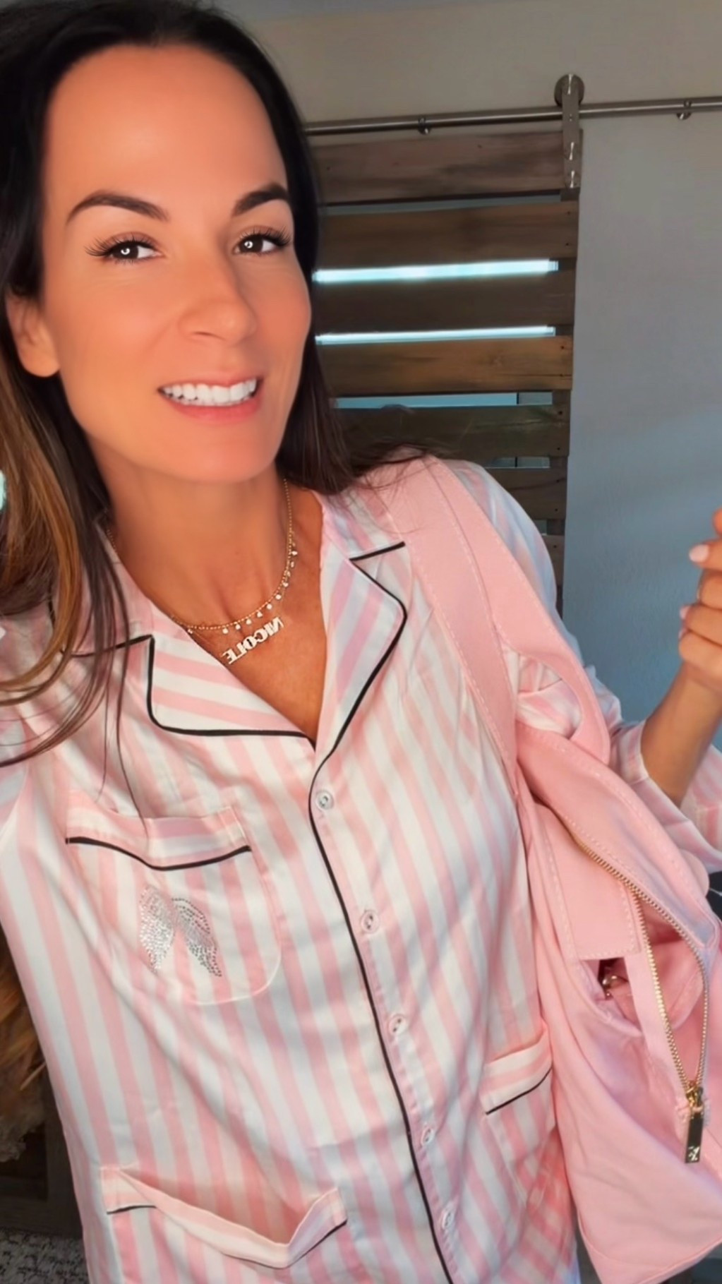 #VSPartner Special delivery from @victoriassecret—and apparently my official invitation to get VERY excited for the Victoria’s Secret Fashion Show has arrived! 💕🪽

I was gifted the VSFS ’26 Icon Watch Party Kit, and from the iconic pink tote to the softest striped pajamas and all the fun little surprises inside…it’s giving front-row energy from my own living room. ✨

The Victoria’s Secret Fashion Show is coming to us LIVE from Los Angeles on Sunday, October 18! Tune in on YouTube at 4:30 PM PT/7:30 PM ET—and yes, I already have my watch-party look ready. 💗

Who else will be watching with me?

#VSPartner #VictoriasSecret #VSFashionShow #VSFS2026 #Gifted

#LTKdayinmylife #LTKootd #LTKgrwm