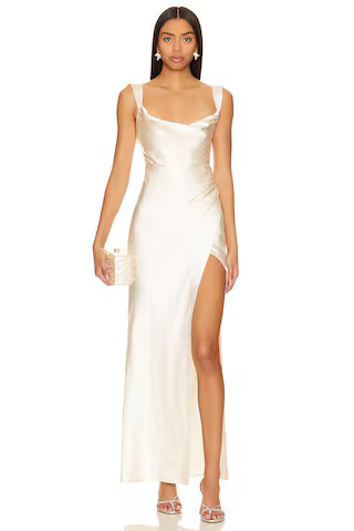 Runaway The Label Havanna Dress in Ivory from Revolve.com | Revolve Clothing (Global)