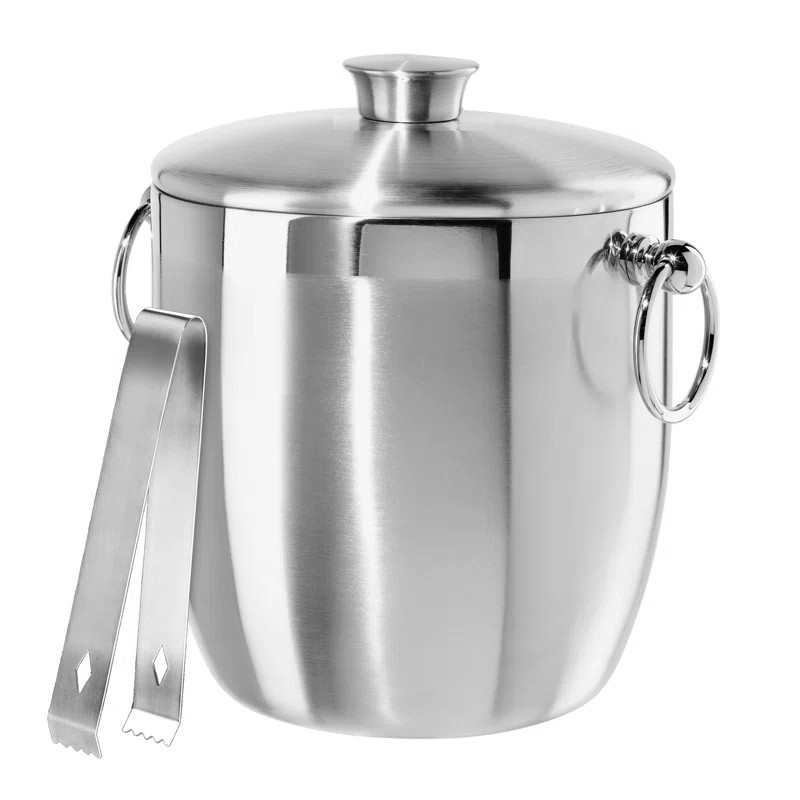 Oggi Barware Stainless Steel Champagne Ice Bucket | Wayfair North America
