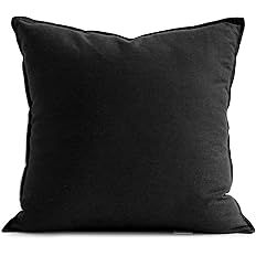 Jeanerlor Decorative Cotton Linen Couch 26"x26" Throw Pillow Case for Sofa Durable Classy, Comfor... | Amazon (US)