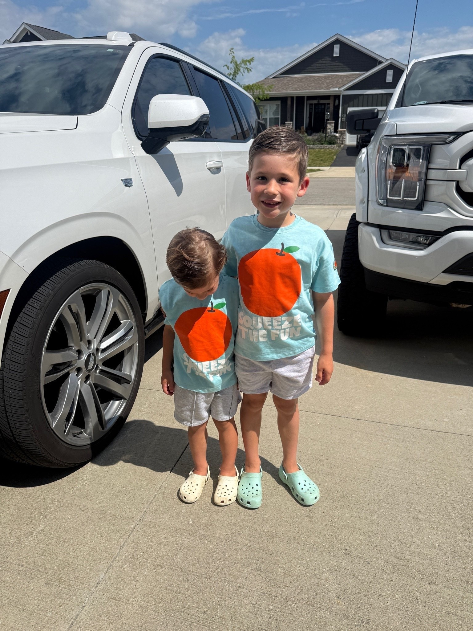 Boys matching outfits 🩵🍊
These @Zara shirts are so cute! 
Boy outfit ideas

#LTKootd #LTKKids