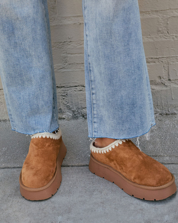 Emberlane Embroidered Platform Mules | VICI