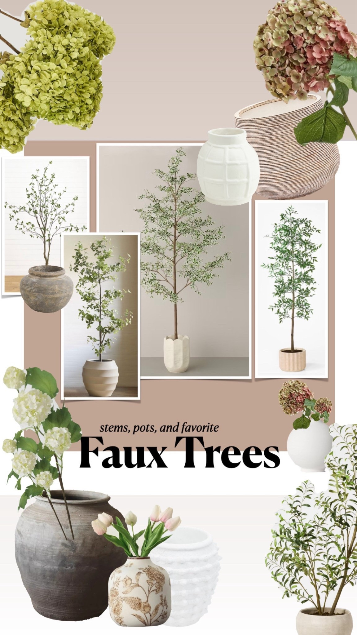 Prep your home for spring with natural looking faux blooms, stems, and trees. If you have a corner where your Christmas tree used to be, fill that in a beautiful indoor tree year round. #interiordesign

#LTKHome #LTKFindsUnder50 #LTKdayinmylife