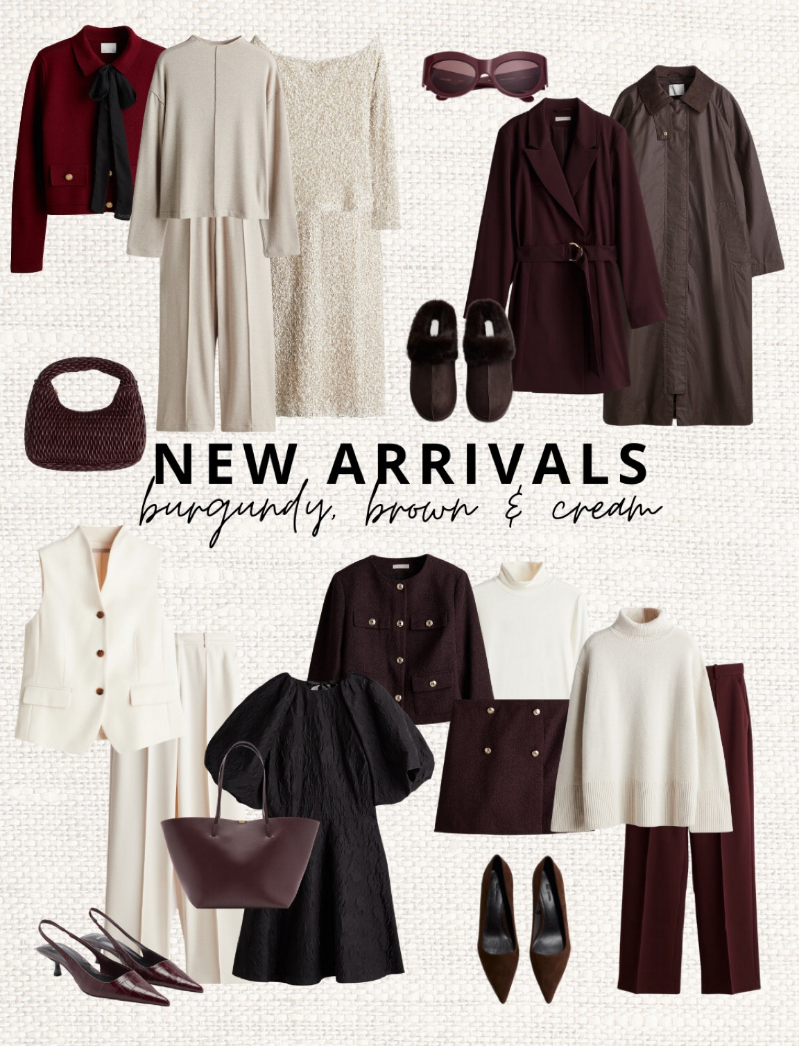 This week’s new arrivals! 🍇🍂

‼️Don’t forget to tap 🖤 to add this post to your favorites folder below and come back later to shop

Make sure to check out the size reviews/guides to pick the right size

Autumn outfits, fall outfit, burgundy dress, red dress, balloon sleeved dress, cashmere jumper, cashmere sweater, turtleneck jumper roll neck jumper, burgundy tailored trousers, sequin skirt, sequin long sleeved top, burgundy cardigan, knit cardigan, suit waist coat, cream waistcoat, burgundy mini skirts 

#LTKStyleTip #LTKWorkwear #LTKSeasonal