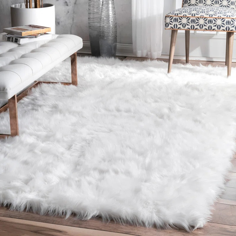 Demaio White Area Rug | Wayfair North America