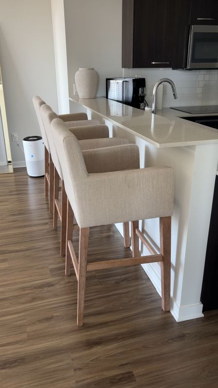 It’s such a struggle to find nice BARstools these days (not counter) that aren’t $600+. These look like they are so expensive, the quality is amazing and they are super comfortable! I have also linked the counter height version. 

Kitchen, dining room, bar stools with arms, organic modern, transitional, coastal 

#LTKhome #LTKstyletip