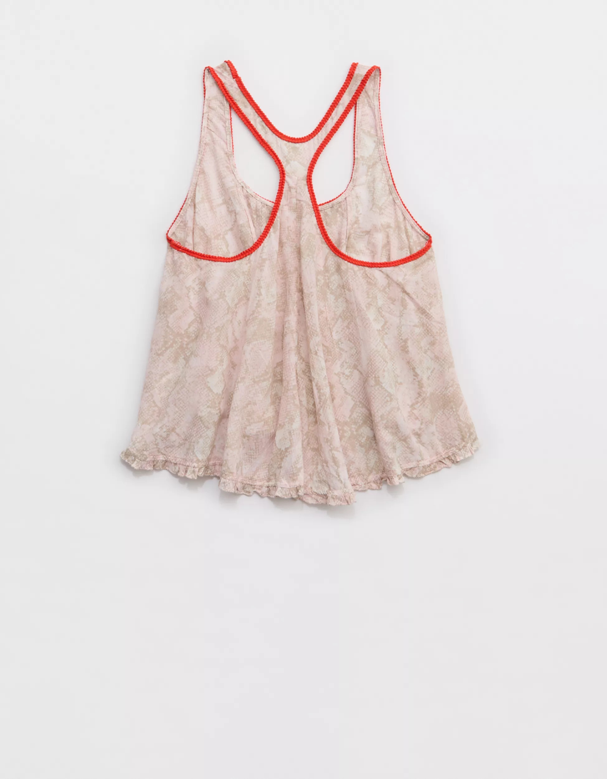 Aerie Woven Scoop Neck Tank Top | Aerie