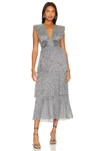 Sabina Musayev Bonita Dress in Silver Teal from Revolve.com | Revolve Clothing (Global)