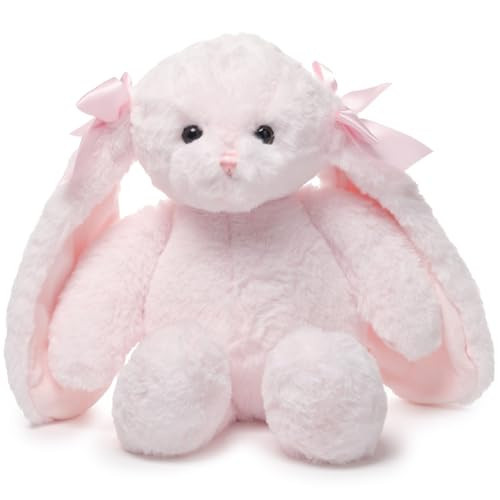 Bearington Light Pink Plush Easter Bunny Stuffed Animal - 14" Soft Cuddly Easter Rabbits with Fluffy Fur and Long Ears - Adorable Stuffed Bunnies Toy Gifts for Kids, Babies, and Holiday Celebrations | Amazon (US)