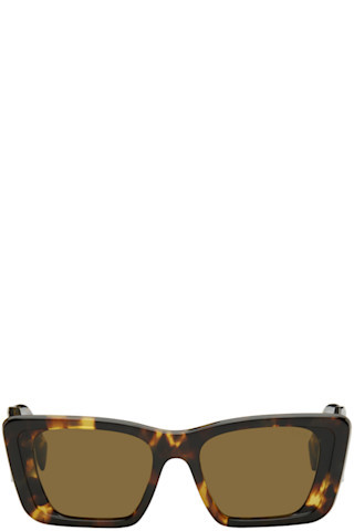 Prada Eyewear - Brown 'Prada Symbole' Sunglasses | SSENSE
