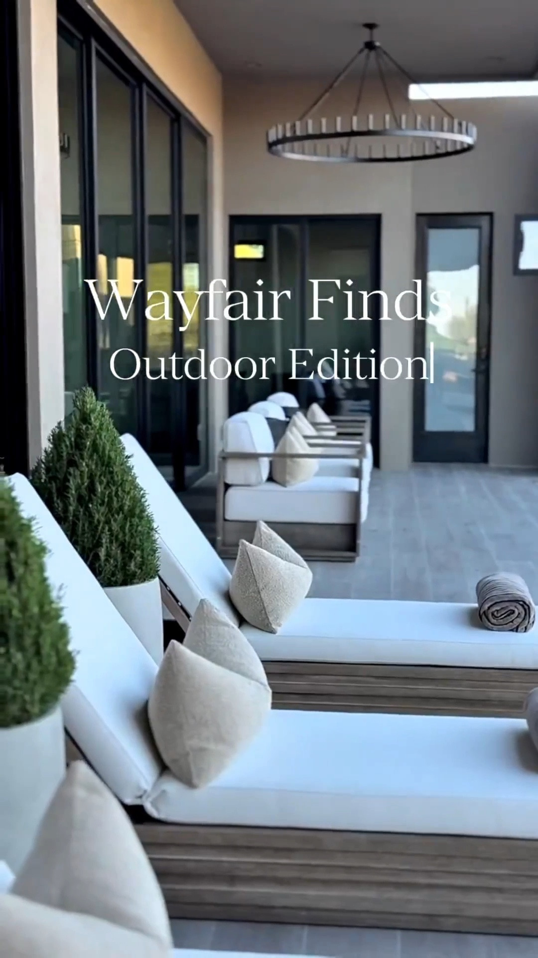 Patio season is calling and I cannot wait!🌿☀️

@Wayfair has so many stunning outdoor finds from chaises, chairs, side tables, pillows, fire pits and everything you need to create the dreamiest outdoor space, all in one place. 😍

#wayfair #outdoorfurniture #springpatio