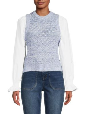 Klara Marled Twofer Top | Saks Fifth Avenue OFF 5TH