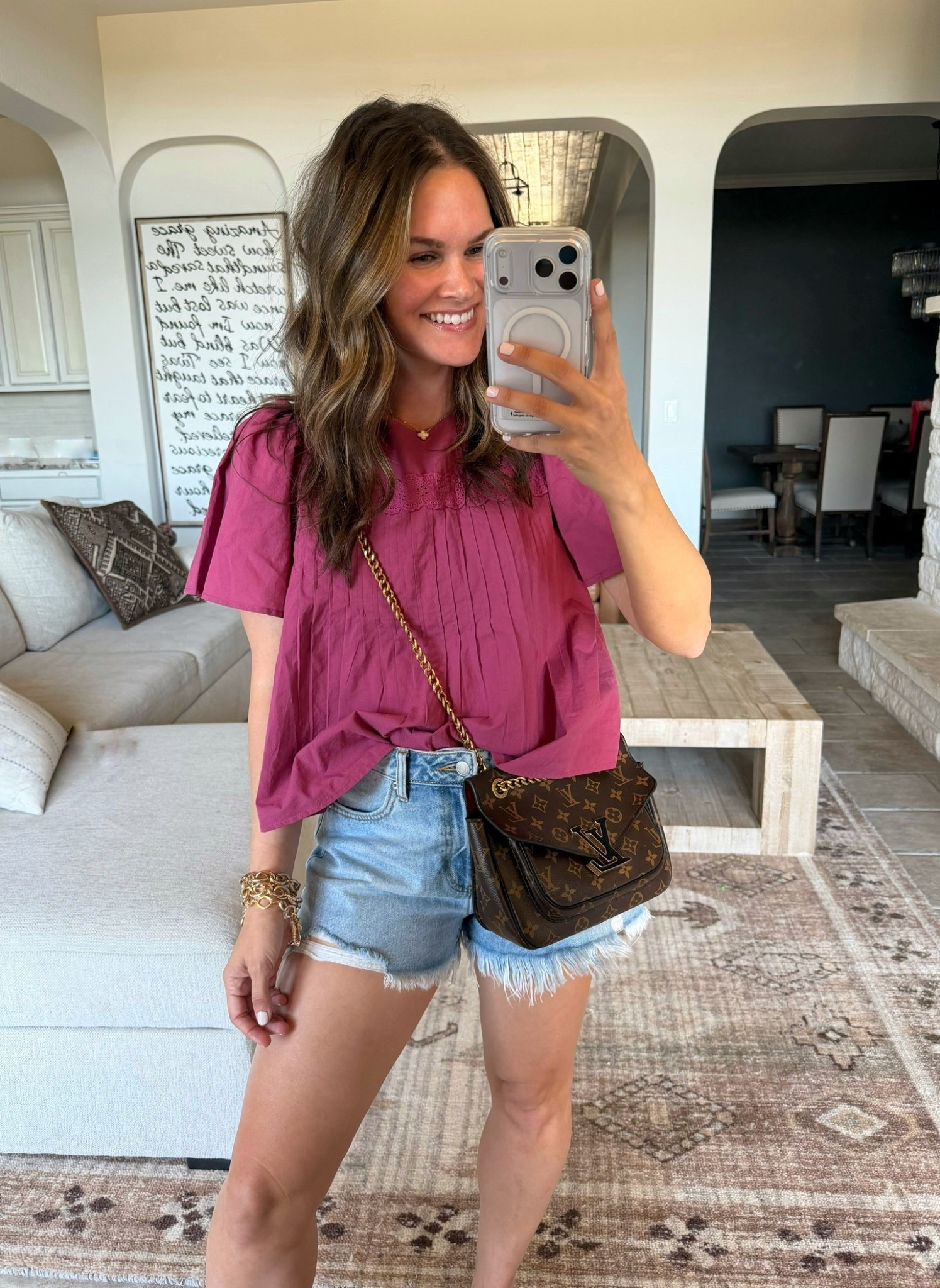 This spring outfit cannot get any better! You won’t believe the price of these shorts and this top is perfect for the season

#LTKSeasonal #LTKgrwm #LTKootd