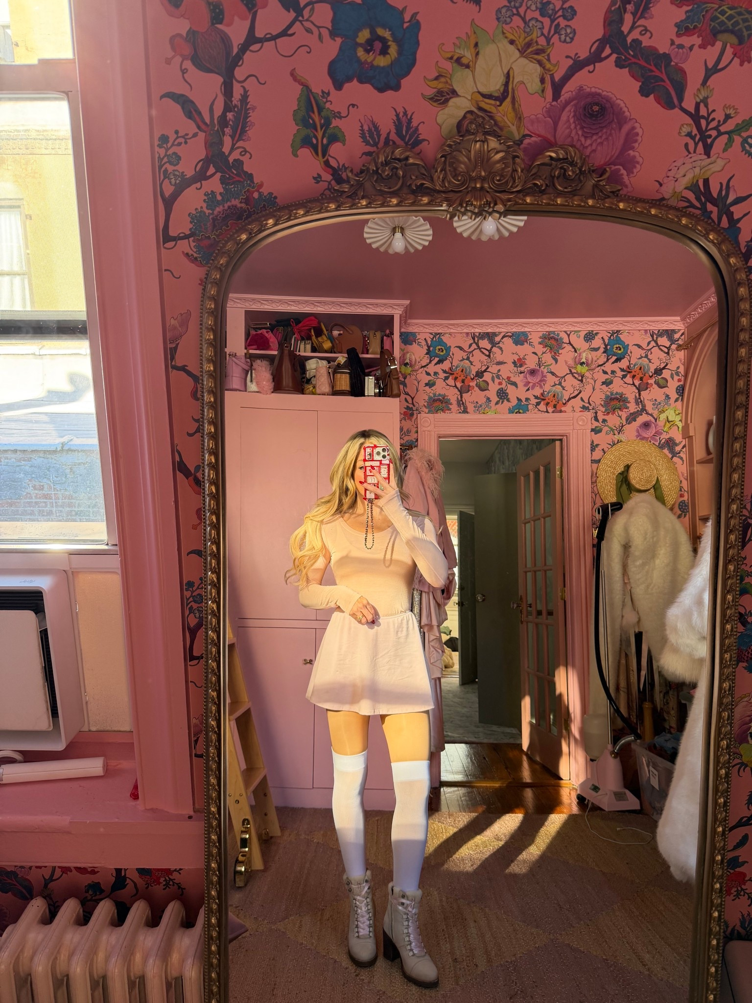 build a chilly winter day outfit for outdoor Christmas village shopping and ice skating with me! 🩷❄️⛸️

#LTKootd #LTKSeasonal #LTKgrwm