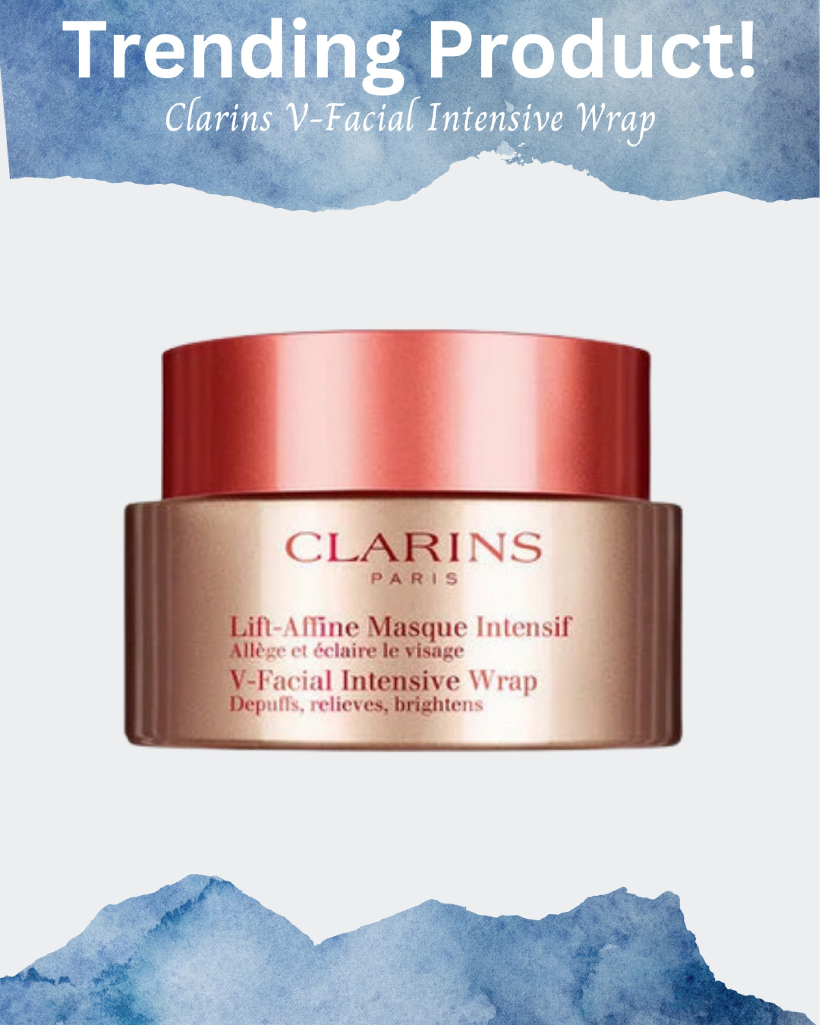 Check out the trending product skincare from Clarins 

Beauty, skincare, mask

#LTKSeasonal #LTKbeauty #LTKU