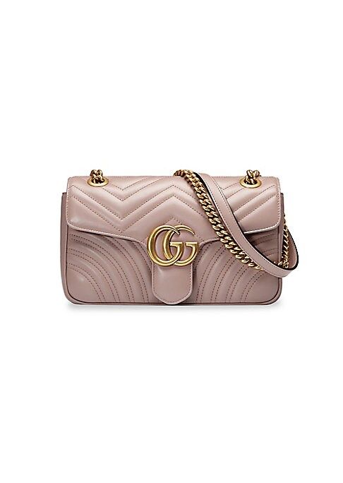 Gucci Women's GG Marmont Small Shoulder Bag - Rose | Saks Fifth Avenue