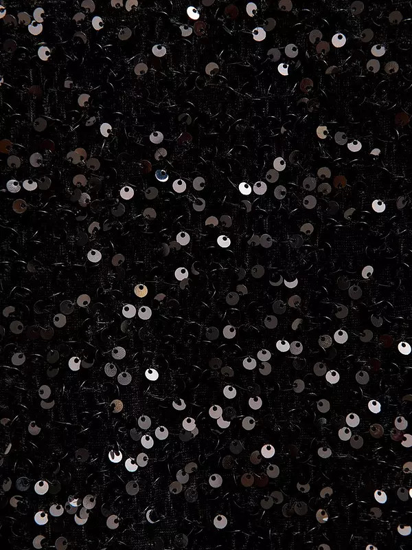 New Look Velvet Sequin T-Shirt - Black | Very (UK)