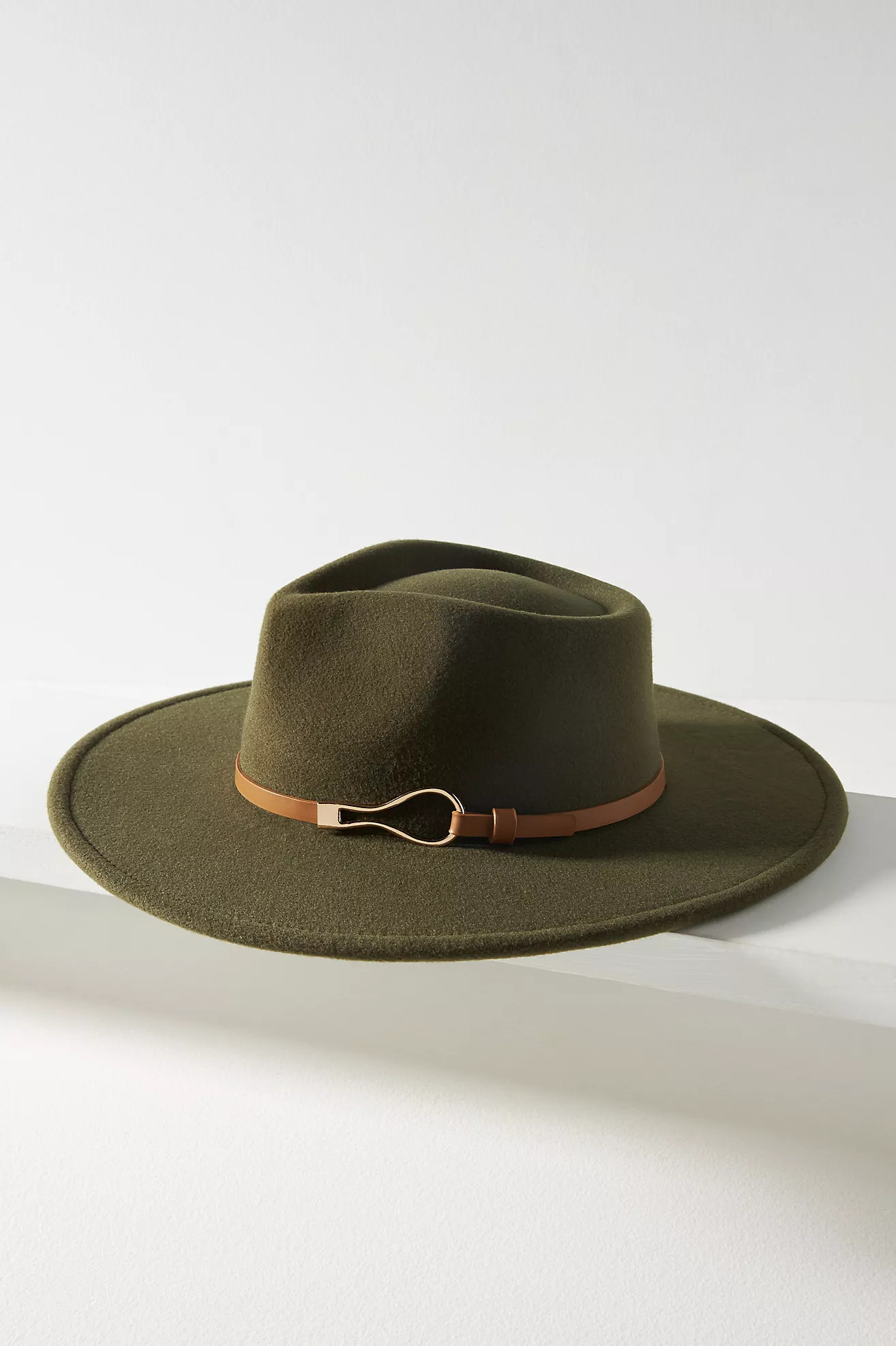 Lulla Flat Brim Belted Rancher | Anthropologie (US)