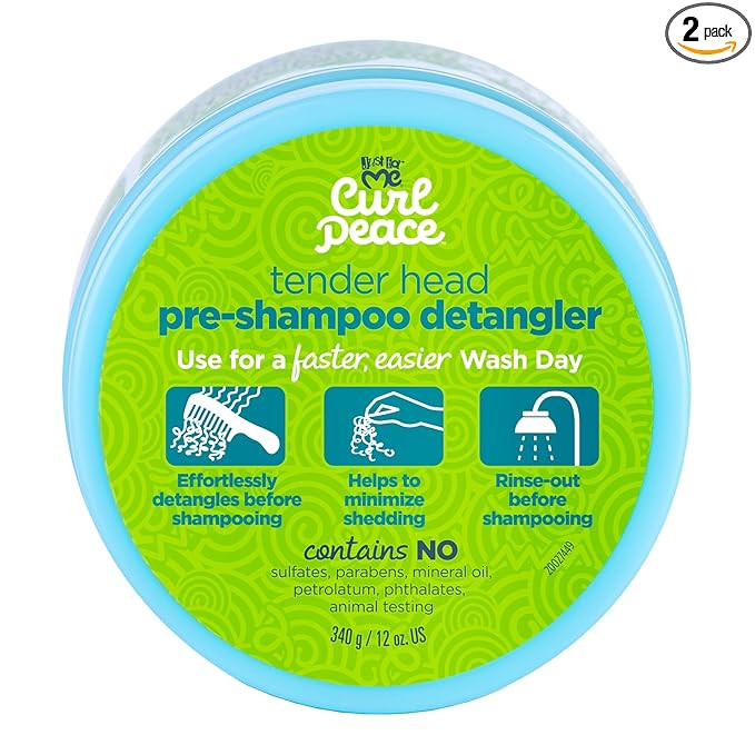 Just For Me Curl Peace Tender Head Detangling Treatment (Pack of 2) | Amazon (US)
