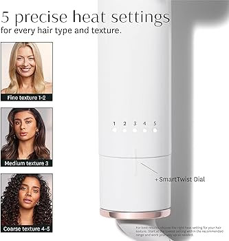 T3 SinglePass Curl Professional Curling Iron Custom Blend Ceramic Long Barrel Curling and Wave Ir... | Amazon (US)