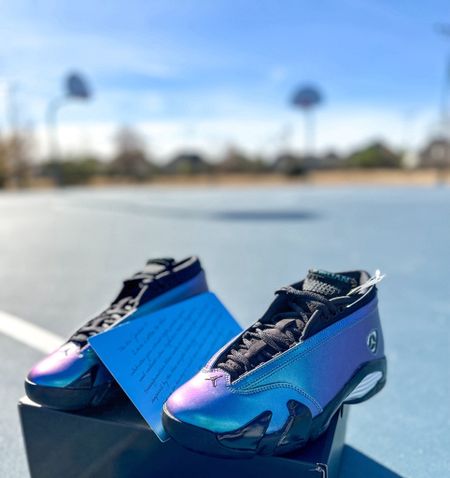 NEW Air Jordan 14 Retro Low "Love Letter"
Women's Shoes dropped last week. #fashionfriday #basketball #Sneakerhead #Sneakers #Basketballmom #shoesoftheday 

#LTKshoecrush #LTKstyletip