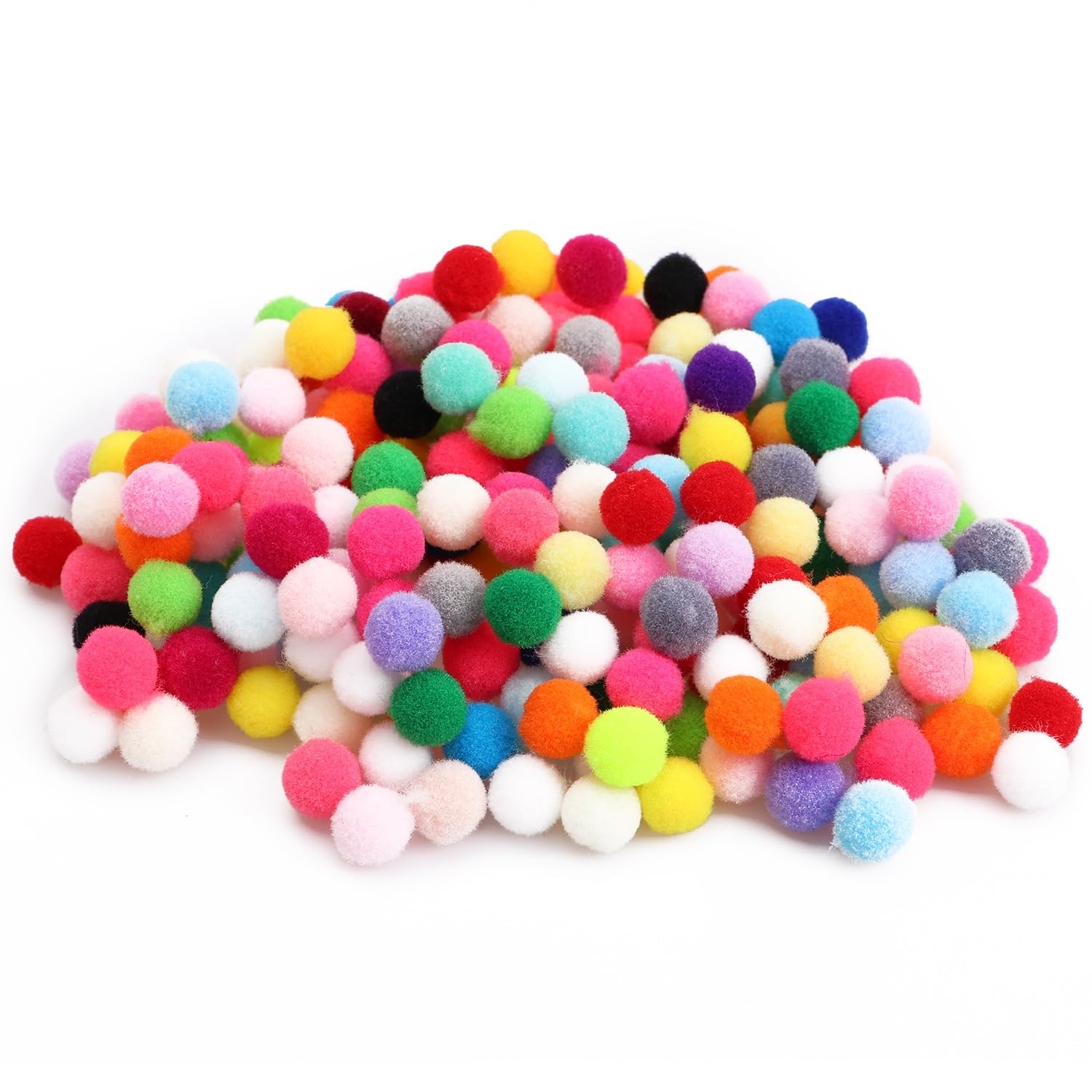 Craft 10mm Pom Poms Multicolor Pompoms Pompom Soft and Fluffy Mini Pom Poms Mini Pompoms for Crafts DIY Project Party Holiday Creative Decorations(400 Pcs) | Amazon (CA)