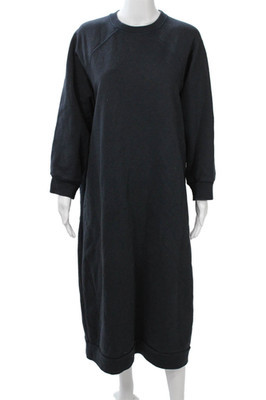 Raey Women Black Long Sleeve Maxi Sweater Dress Size 6 | eBay US