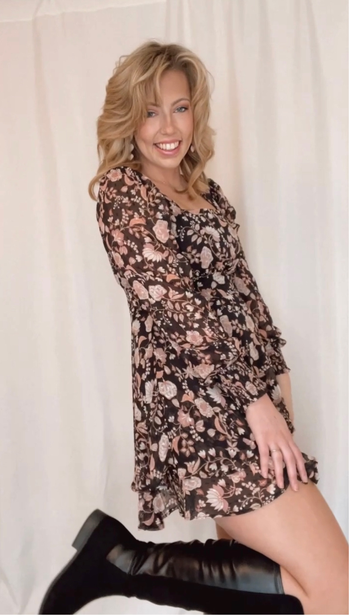 These boots are out of stock but I linked some that are better! This dress is $23!
Affordable 
Sale
Valentines outfit
Date night
Floral mini dress
Knee high boots


#LTKstyletip #LTKbeauty #LTKsalealert