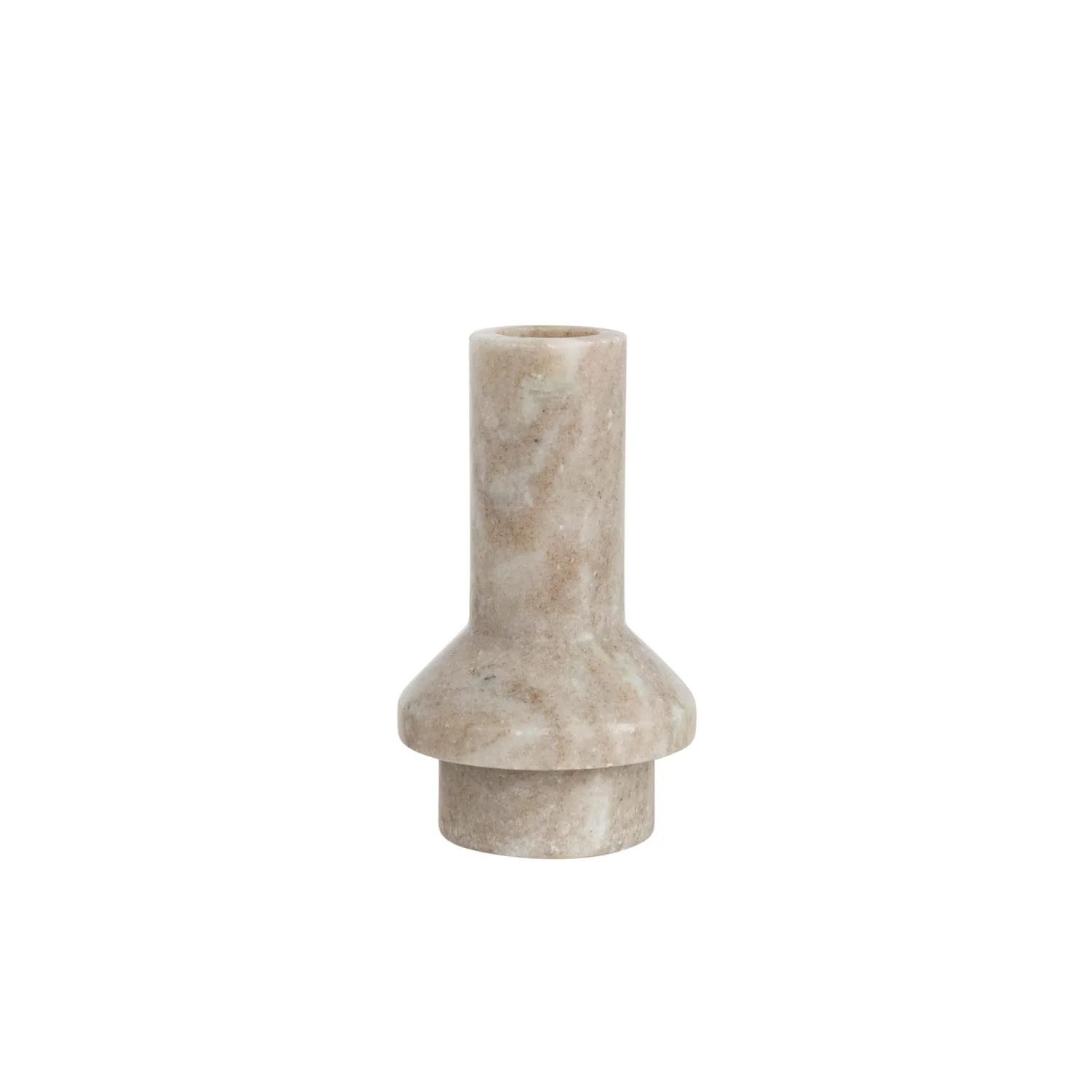 Marble Taper Candle Holder, 4.5, Beige - Stylish Table Decor & Centerpiece 5 Height - Walmart.com | Walmart (US)