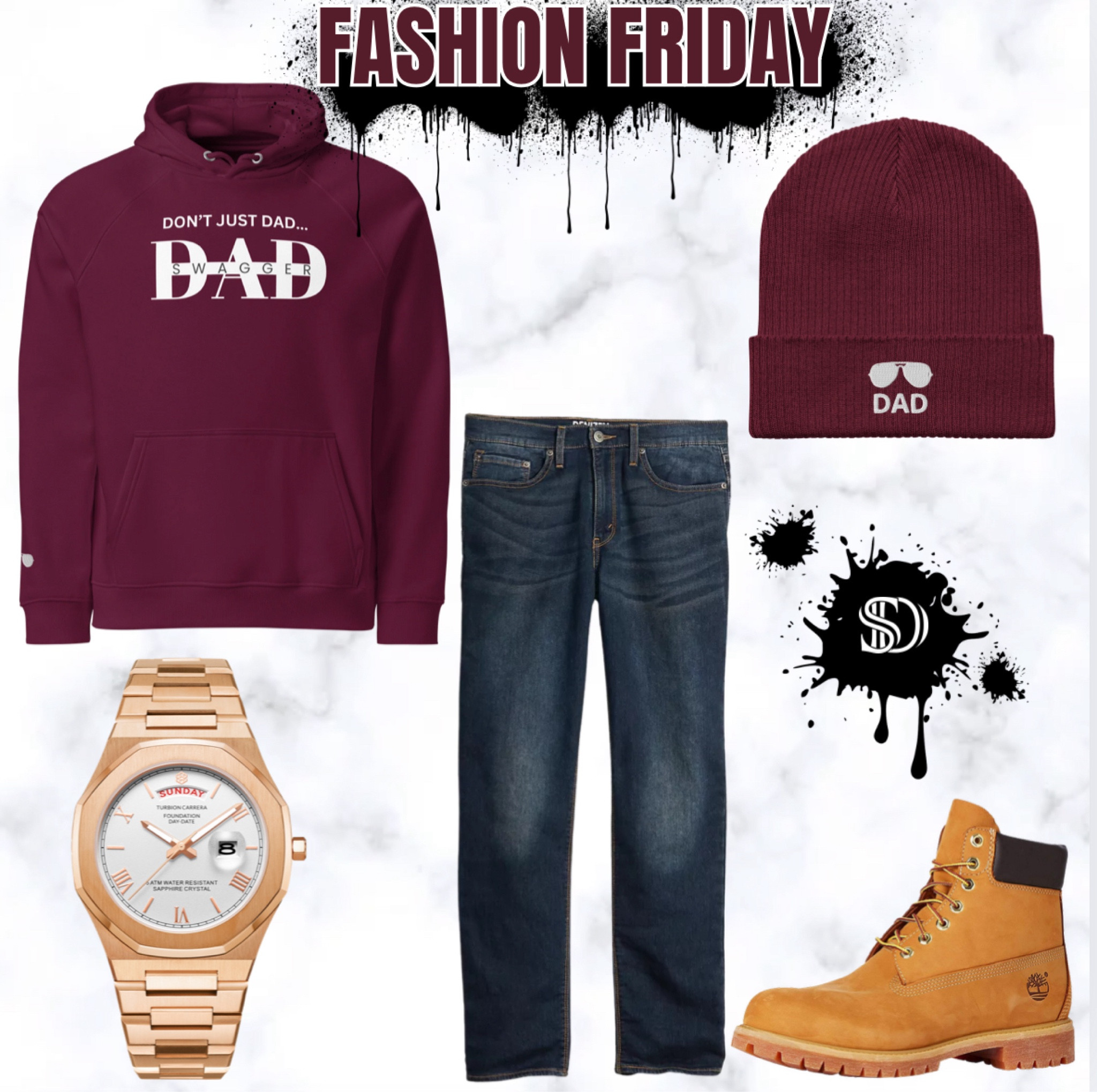 🔥 Fashion Friday: Winter Swagger Edition 🔥


👉 Layered Up
Rock your SD Hoodie with jeans and boots. Add the SD Beanie to top it off with that extra touch of chill (but not too chill). Perfect for outdoor adventures with the kids or weekend errands with finesse.

Dads, don’t let the cold freeze your style. Cop the look and keep your drip on point. 💧

🖤 SD Hoodies and Beanies available now—gear up for the season like a true Swaggerdad.

📸 Tag us in your fits for a feature! #StayFresh #WinterReady #SwaggerdadStyle
