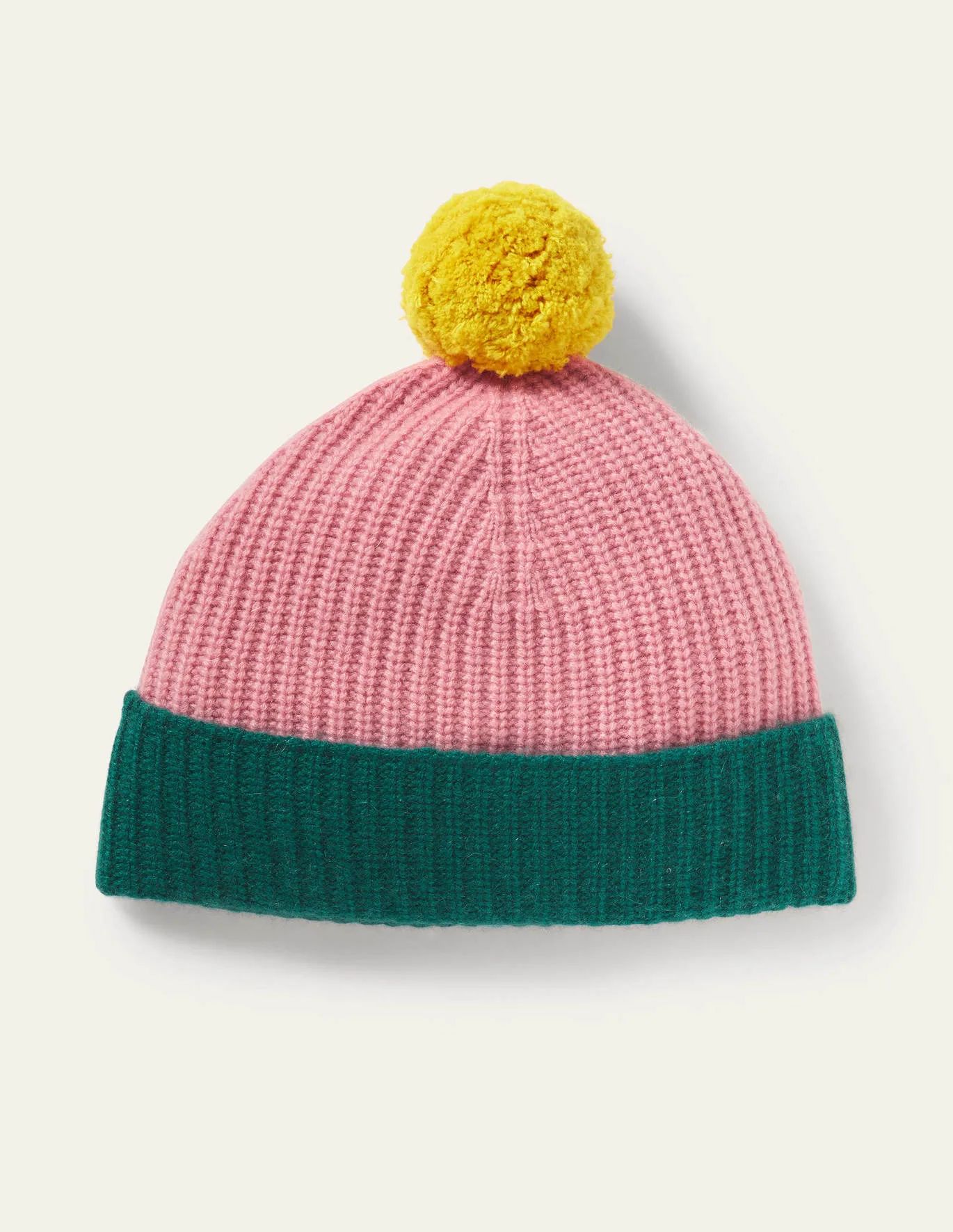 Colourblock Cashmere Hat | Boden (US)