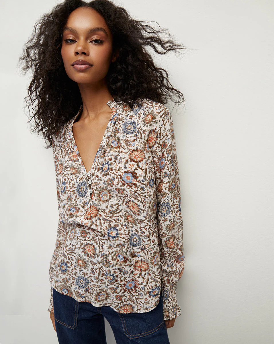 Alexandria Floral Top | Veronica Beard