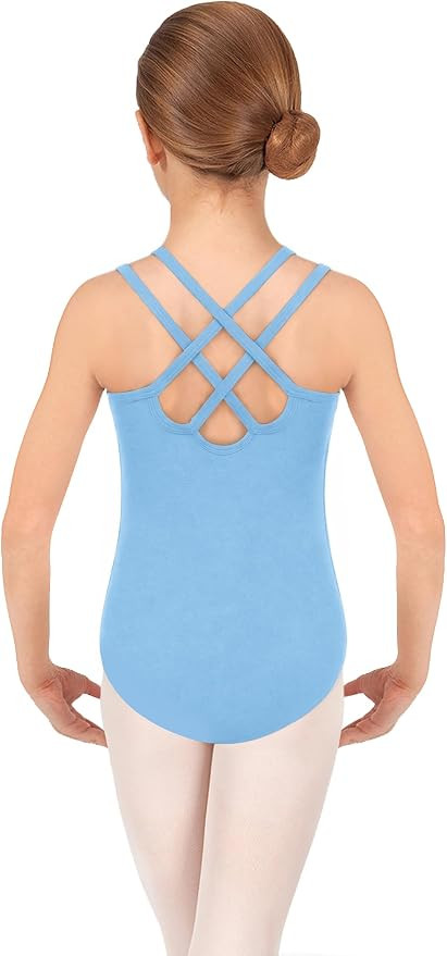 Zaclotre Ballet Leotards for Girls Crisscross Tank Gymnastics Leotards | Amazon (US)