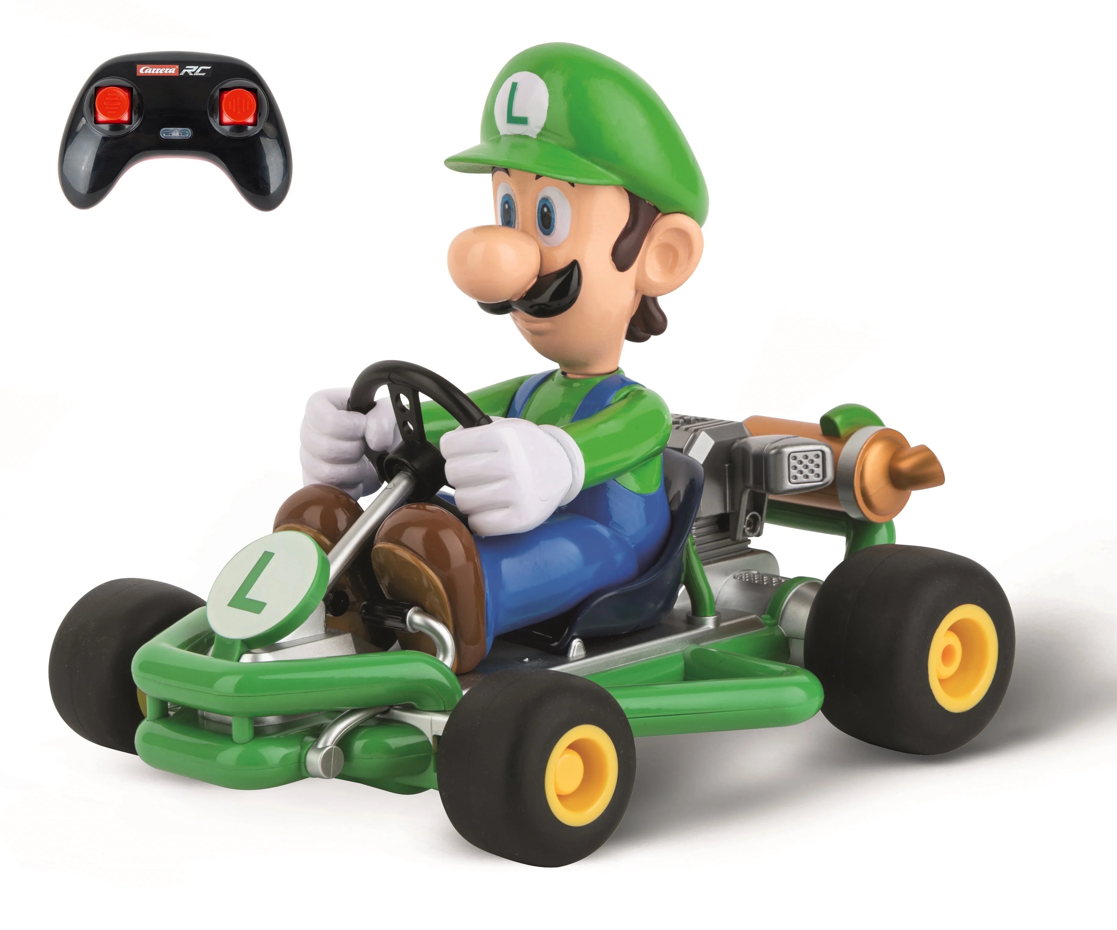 Carrera RC Mario Kart Pipe Kart RC Car - Luigi | Walmart (US)