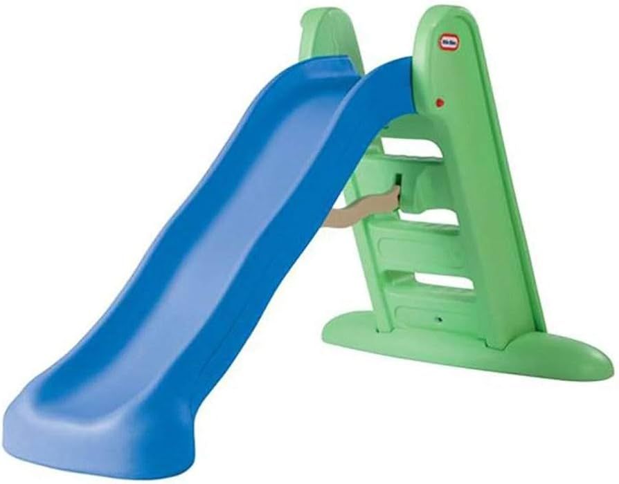 Little Tikes Easy Store Large Slide , Blue/Green | Amazon (US)