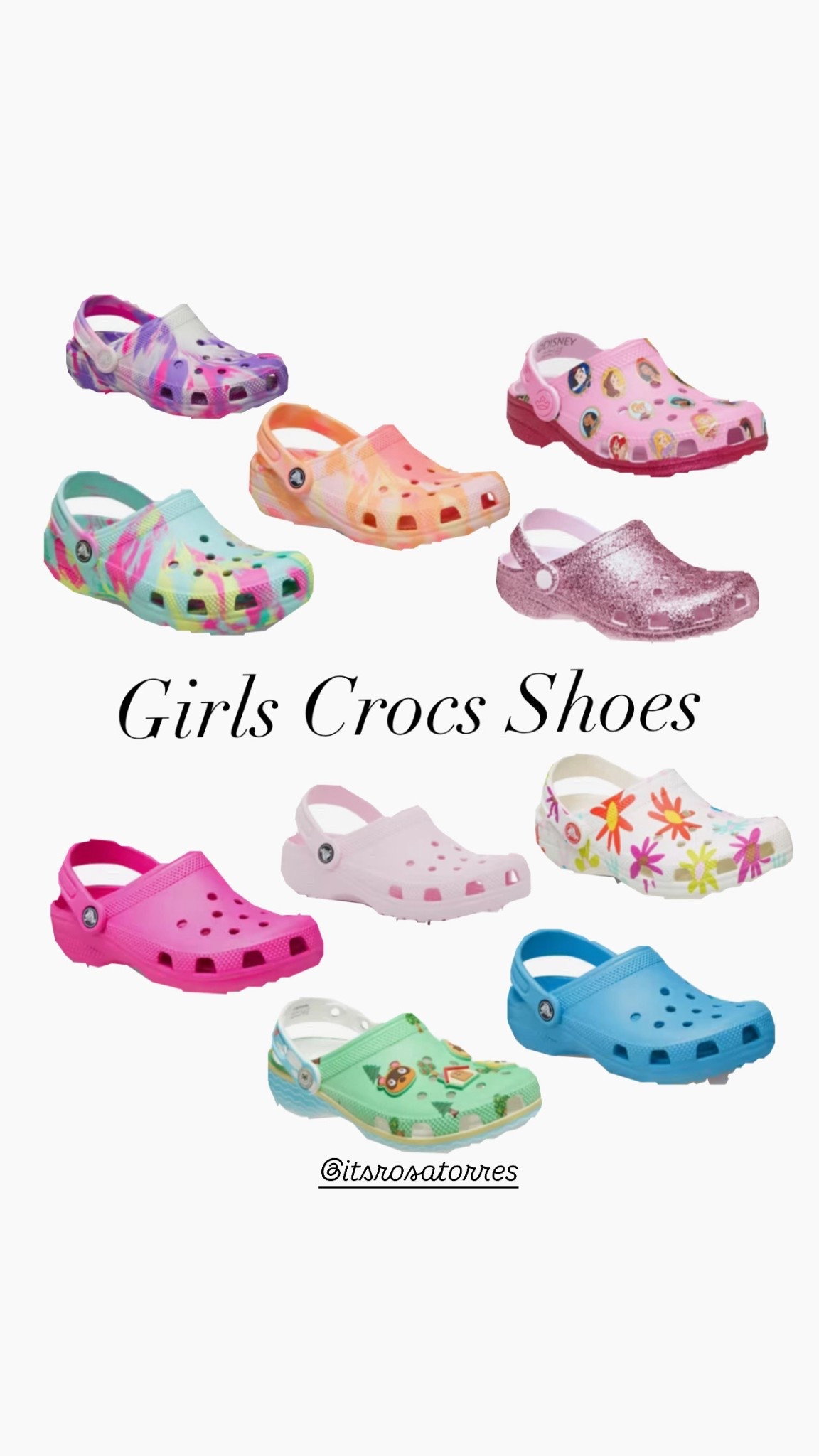 Girls Summer crocs are here and they sell fast!!! So grab them ASAP!!!! Bought my girls a pair will share them soon they are so worth it & last pretty good! 

#girlcrocs #crocs #girlsummershoes #girlssummercrocs #pinkcrocs #bluecrocs