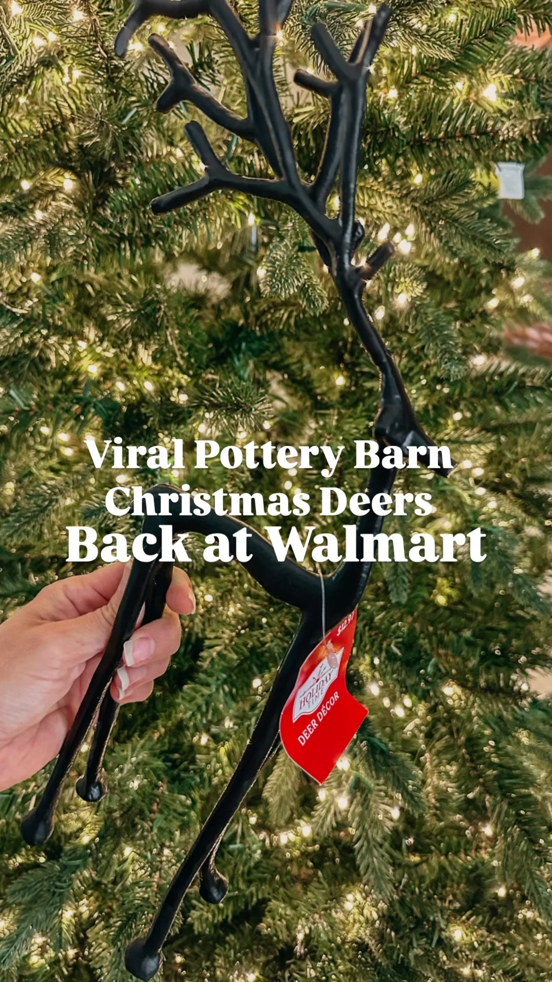 Pottery barn inspired Christmas reindeer, affordable home finds, Walmart Christmas decor  

#LTKFindsUnder50 #LTKSeasonal #LTKHome