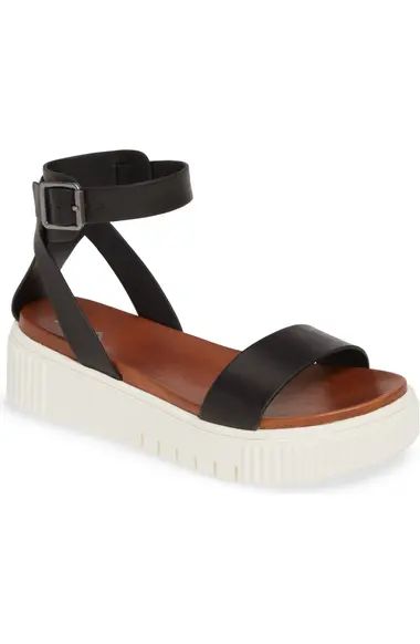 MIA Lunna Platform Ankle Strap Sandal (Women) | Nordstrom | Nordstrom