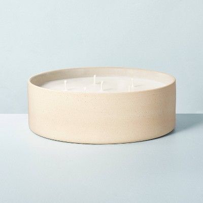 Raw Ceramic Oak & Lavender 6-Wick Jar Candle Cream 38oz - Hearth & Hand™ with Magnolia | Target