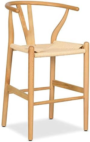 POLY & BARK Weave Counter Stool in Natural | Amazon (US)