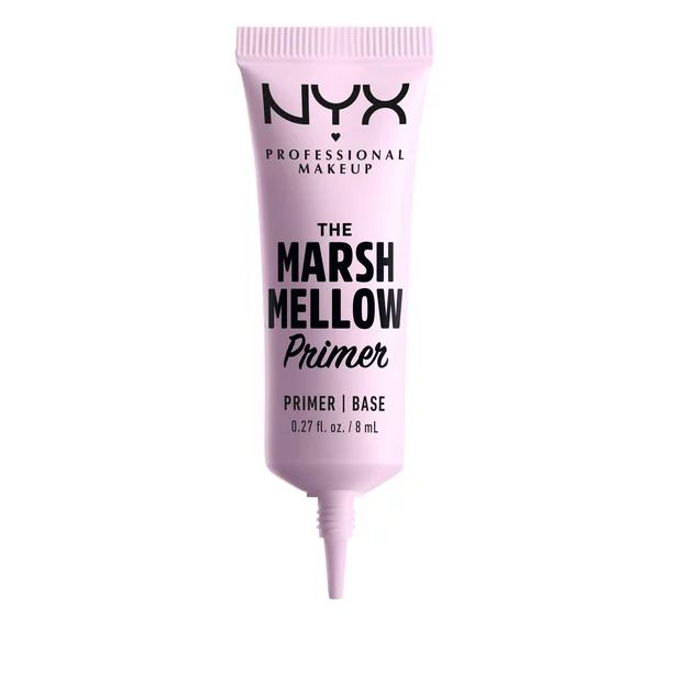 NYX Professional Makeup Marshmellow, Skin Smoothing Face Primer, Vegan formula, 0.27 fl oz - Walm... | Walmart (US)