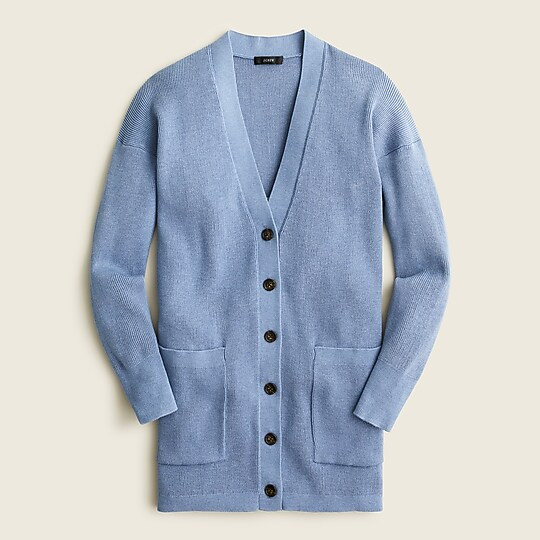 Ribbed long cardigan sweaterItem BG101 
 Reviews
 
 
 
 
 
3 Reviews 
 
 |
 
 
Write a Review 
 
... | J. Crew US