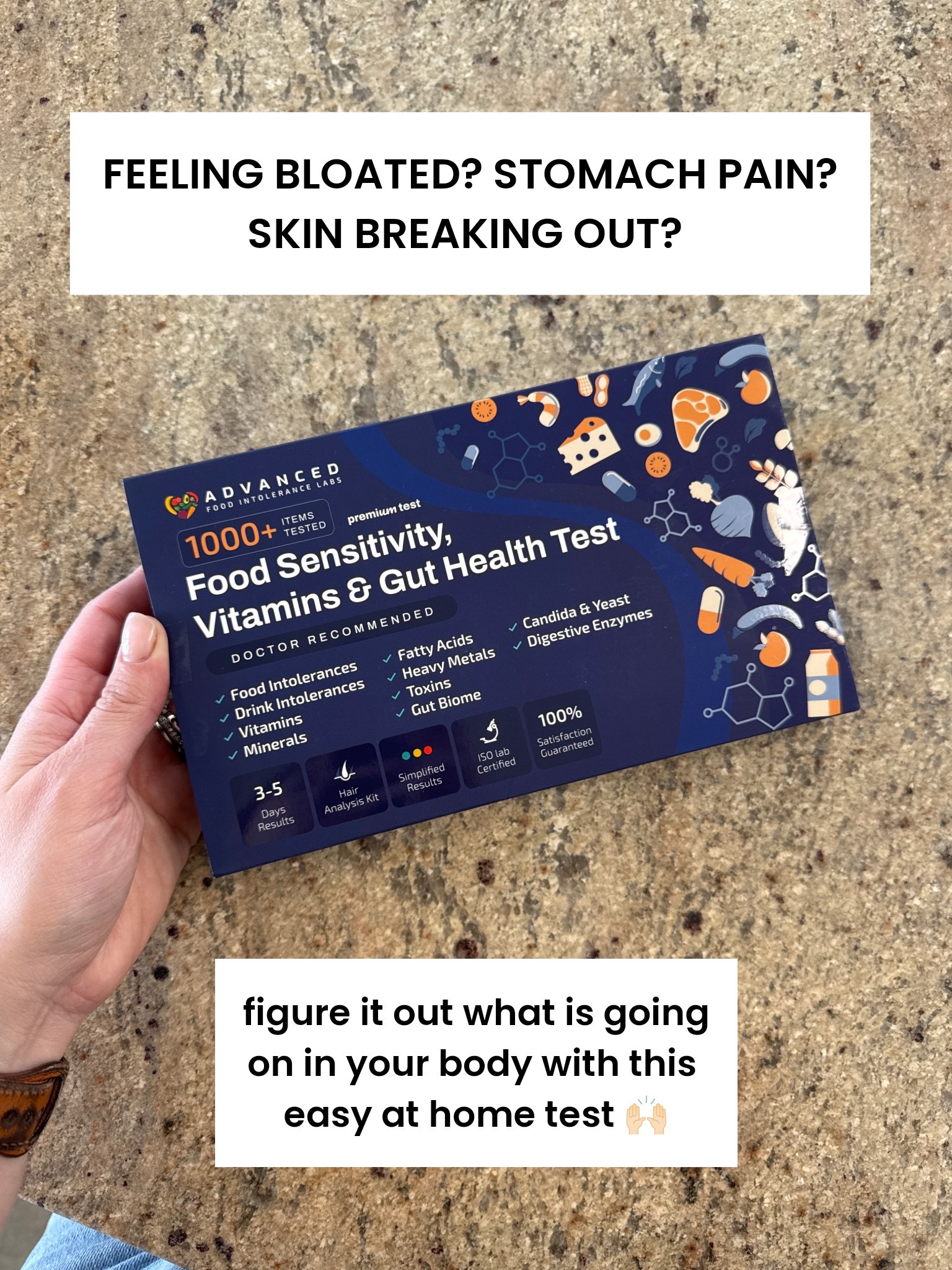 Anything was making me feel bloated, tired. With stomach pain and even with my skin breaking out a lot! So I ordered this test and it has been a game changer!!! 


#LTKSaleAlert #LTKmomlife #LTKselfcare