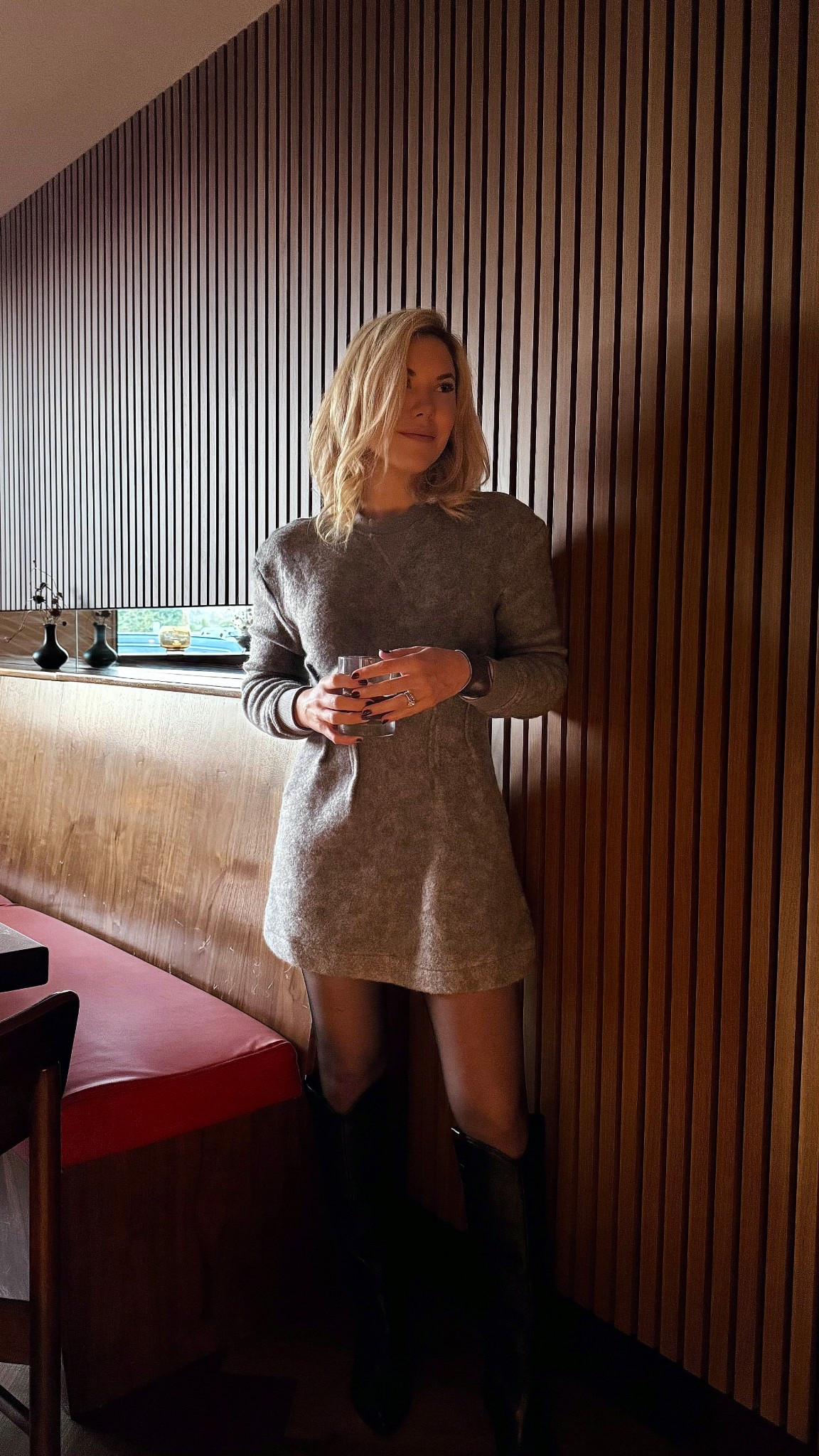 Mini Dress 
Date Night Outfit 