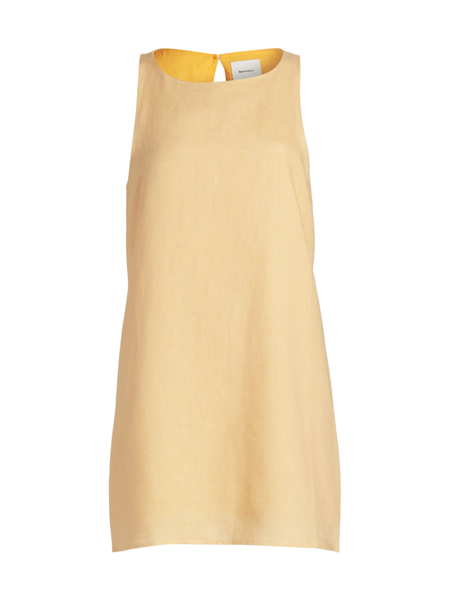 Jessi Linen Minidress | Saks Fifth Avenue