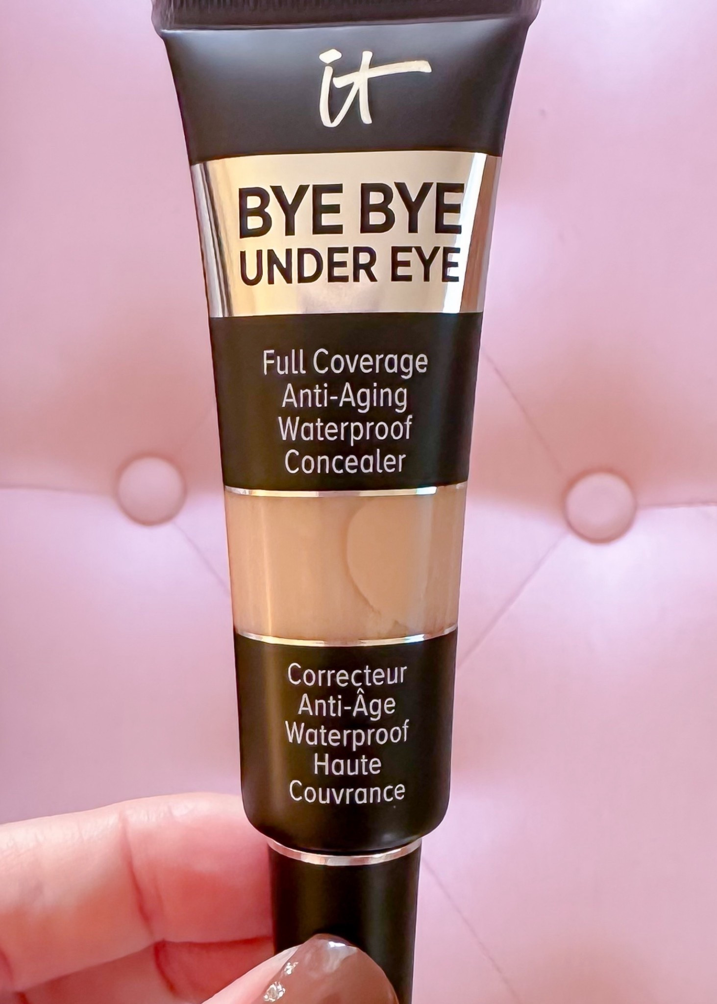 Another tube of  my favorite concealer! 

It’s dewy (put a dot on your hand, rub it to warm up then apply). Hides dark circles & more. Brightens. Lasts all day! 

I also use the it Cosmetics CC Cream! Linked it too

#LTKSaleAlert #LTKBeauty #LTKFindsUnder50