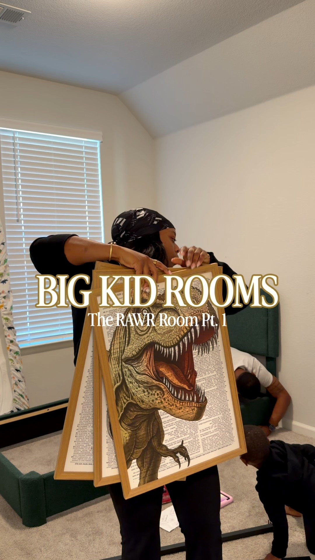 Studies show that kids that find interest in dinosaurs test for higher IQs and I’ll be sure of that 🦖🦕

Separating the kids has honestly been so fun to watch them grow into their own individual personalities outside of being “twins” and always together!

I was able to find super cute and intentional things for both of their rooms to really bring out their interests and help expand on things they like 🧸🌈🦕🎀💚



#LTKKids #LTKHome #LTKmomlife