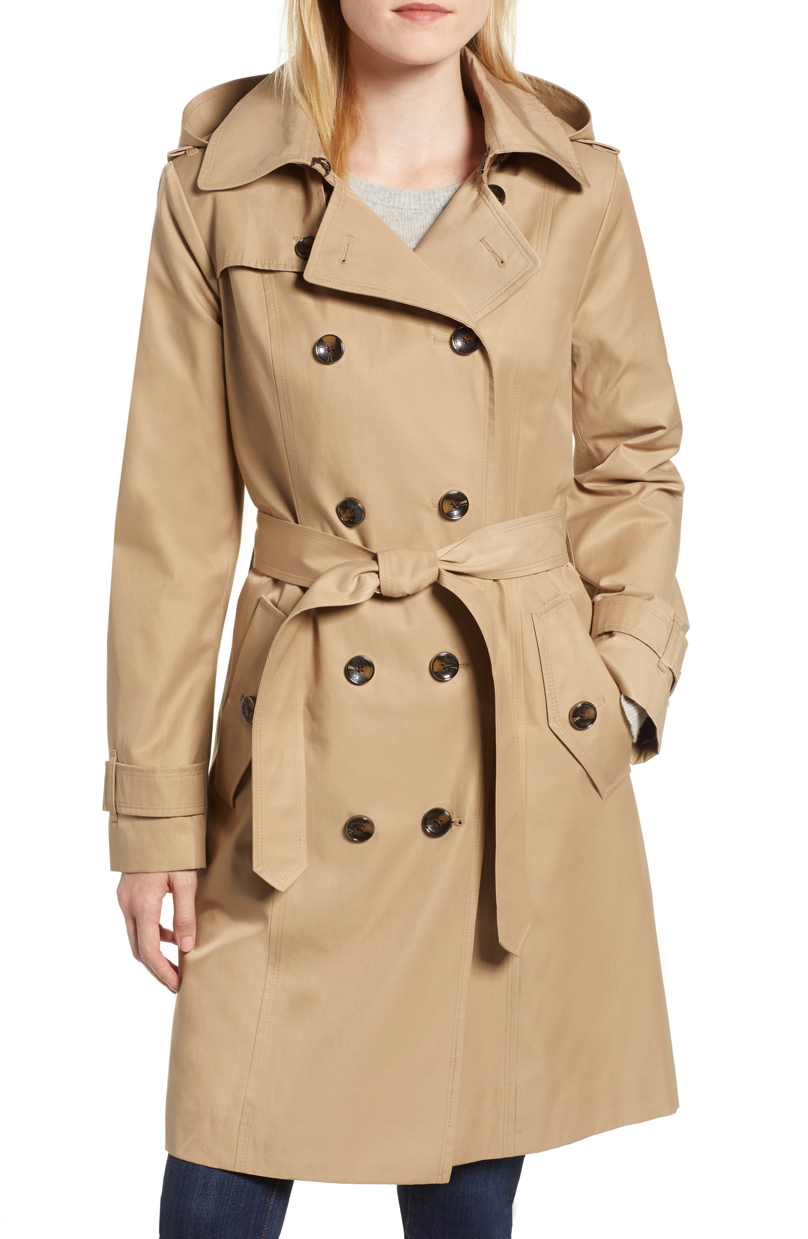 Knee Length Trench Coat | Nordstrom
